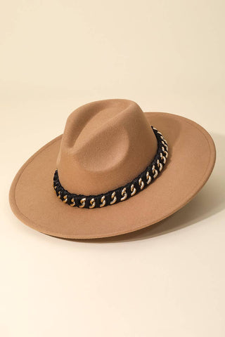 Luxe Chain Fedora