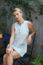 Prairie Sky Denim Mini Dress