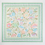 Assorted Flower Print Square Bandana Scarf