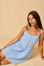 Porch Swing Gingham Dress