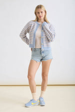 Parlor Stripe Knit Cardigan