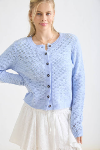 Petal Veil Cardigan