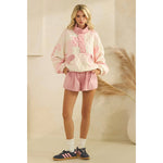 Rosie Patchwork Quarter Zip