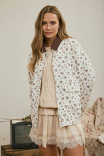 Pressed Flowers Corduroy Jacket *Pre-sale