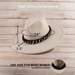Luxe Chain Fedora