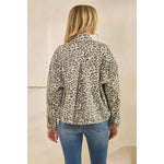Brownstone Leopard Denim Jacket