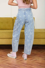 Dandelion Lane Denim Drawstring Pant