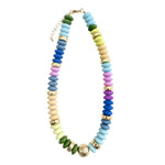Lyrical Disc Bead Necklace