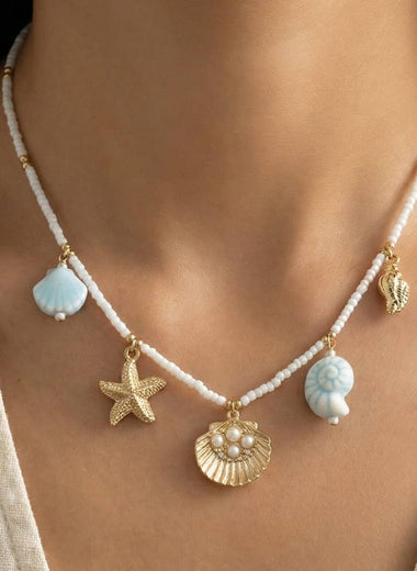 Ocean Muse Charm Necklace