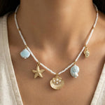Ocean Muse Charm Necklace