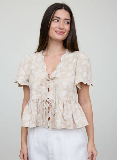Bloom & Bow Blouse