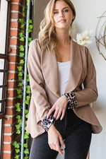 Wild Instinct Blazer - Plus Size