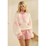 Rosie Patchwork Quarter Zip