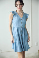 Breezy Belle Chambray Dress