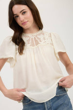 Elowen Soft Lace Blouse