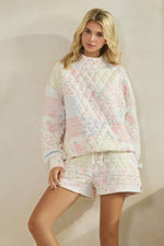 Meadowline Quilted Mock Neck