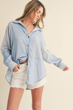Shia Button Tunic Top