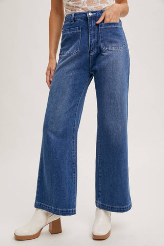 Ashland Wide Leg Denim Pant