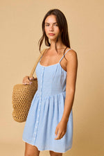 Porch Swing Gingham Dress