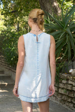 Prairie Sky Denim Mini Dress