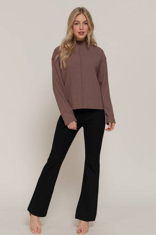 Marseille Brushed Rib Top