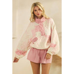 Rosie Patchwork Quarter Zip