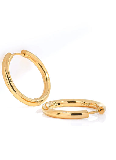 Frassino Hoops Earrings by eLiasz and eLla