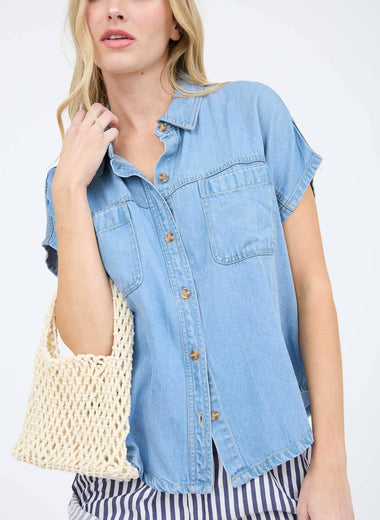 Sable Chambray Shirt