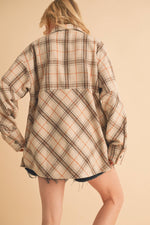 Mya Plaid Pullover