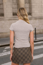 Clove Contour Knit Top