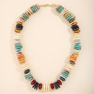 Good Earth Chunky Disc Bead Necklace