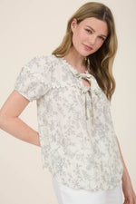 Florence Double Tie Blouse