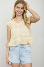 Ivy Lane Ruffle Blouse