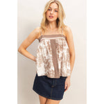 Printed Strappy Top