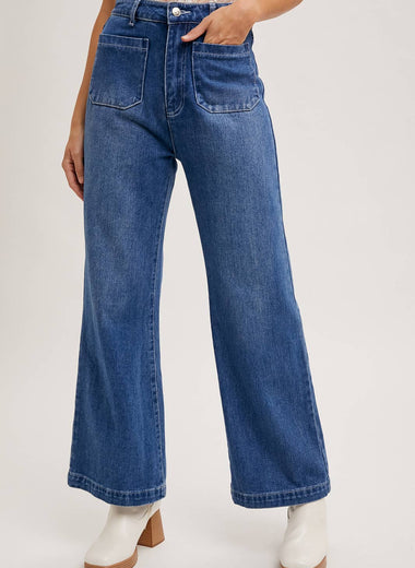 Ashland Wide Leg Denim Pant