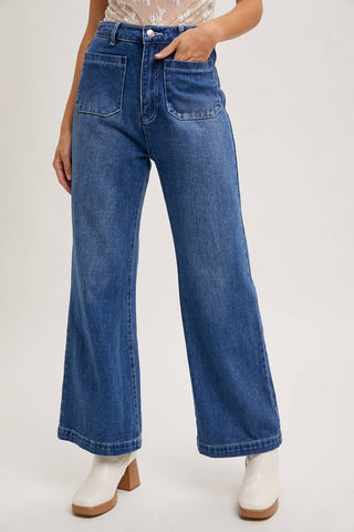 Ashland Wide Leg Denim Pant