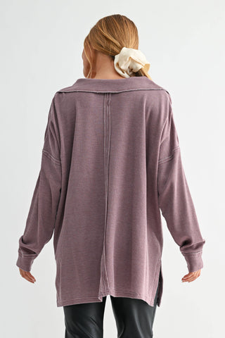 Canyon Oversized Waffle Top