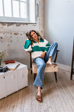 Claire Striped Pullover