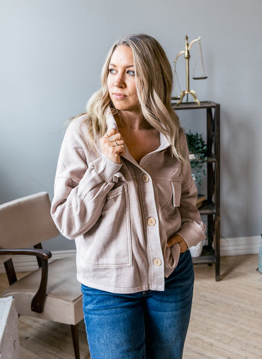 Vintage Wash Shacket