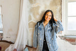Dancing Daisy Overszied Denim Jacket