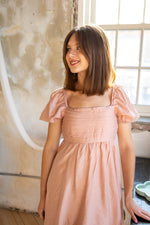 Presley Bloom Mini Dress (pink)