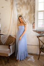 Golden Hour Ruffle Maxi Dress