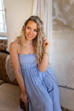 Golden Hour Ruffle Maxi Dress