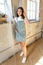 Meadow Manor Overall Mini Dress