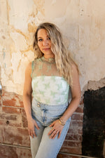 Whispers in Lace Sleeveless Top