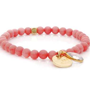 Mini “Pink Candy" Stone Bangin' Bracelet by eLiasz and eLla